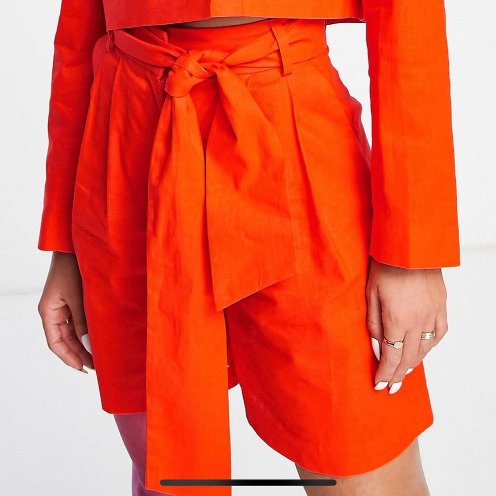 Orange pants